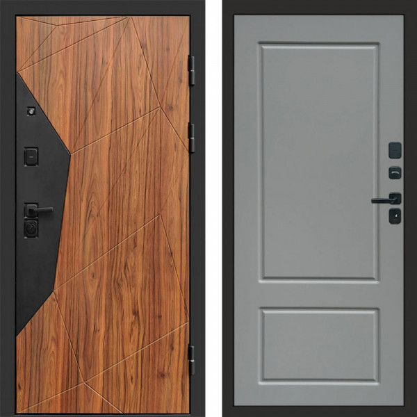 Входная дверь Termo-Door Авангард Дуб Каньон - Марсель Grey софт