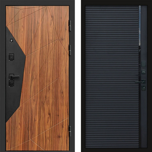 Входная дверь Termo-Door Авангард Дуб Каньон - Porte black