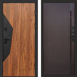 Входная дверь Termo-Door Авангард Дуб Каньон - Porte Шоколад