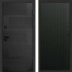 Входная дверь Termo-Door Фаворит - Flat Черный кварц