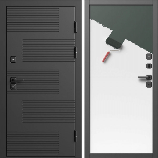 Входная дверь Termo-Door Фаворит - Гладкая Панель Под Покраску (грунт)