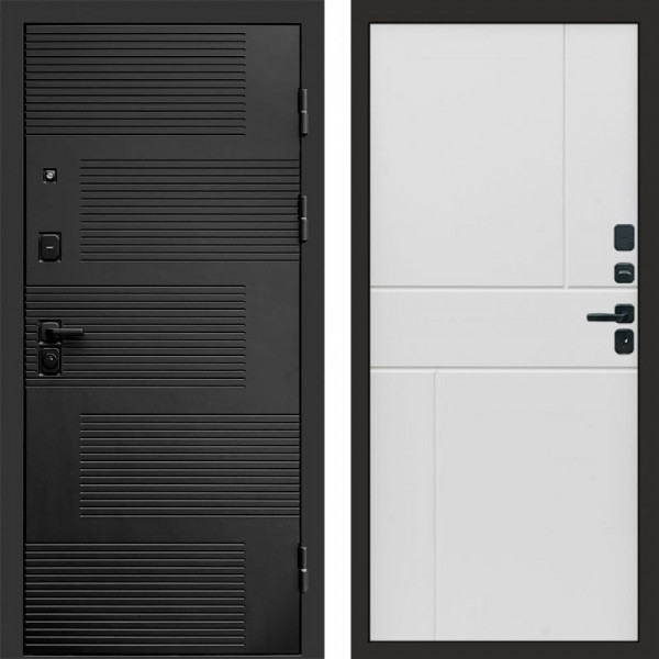 Входная дверь Termo-Door Фаворит - Горизонт белый