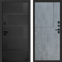 Входная дверь Termo-Door Фаворит - Горизонт бетон темный