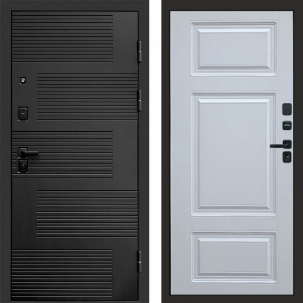 Входная дверь Termo-Door Фаворит - Лион Белый софт