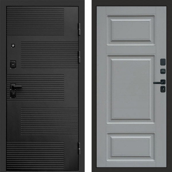 Входная дверь Termo-Door Фаворит - Лион Grey софт