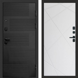 Входная дверь Termo-Door Фаворит - Лучи белый