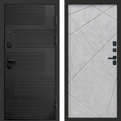 Входная дверь Termo-Door Фаворит - Лучи бетон светлый