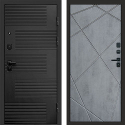 Входная дверь Termo-Door Фаворит - Лучи бетон темный