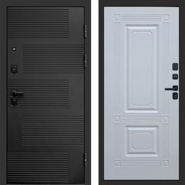 Входная дверь Termo-Door Фаворит - Мадрид Белый софт