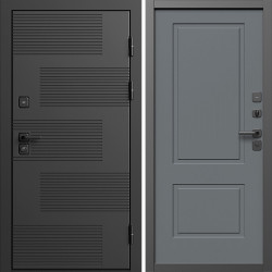 Входная дверь Termo-Door Фаворит - Нео Классика Грей Софт