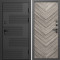 Входная дверь Termo-Door Фаворит - Плаза Елочка Серая