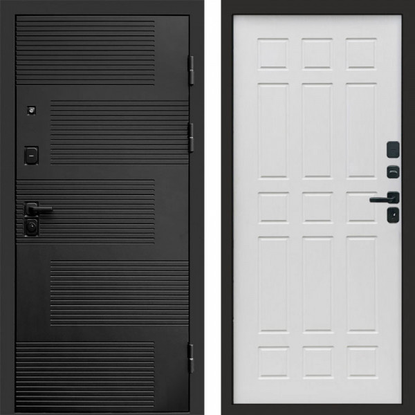 Входная дверь Termo-Door Фаворит - Спарта белое дерево