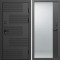 Входная дверь Termo-Door Фаворит - Зеркало Фацет Черный кварц