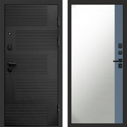 Входная дверь Termo-Door Фаворит - Зеркало Фацет Grey софт