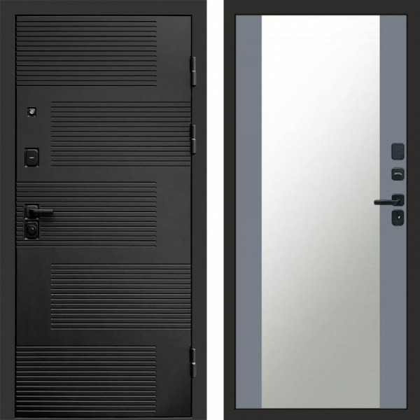 Входная дверь Termo-Door Фаворит - Зеркало Grey Софт