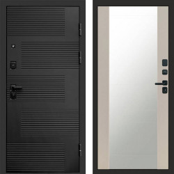 Входная дверь Termo-Door Фаворит - Зеркало Слоновая кость