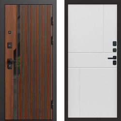 Входная дверь Termo-Door Флекс - Горизонт белый