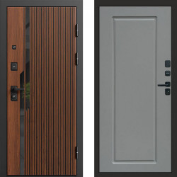 Входная дверь Termo-Door Флекс - Гранд Grey софт