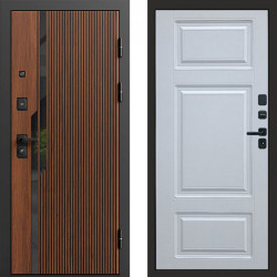 Входная дверь Termo-Door Флекс - Лион Белый софт