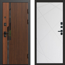 Входная дверь Termo-Door Флекс - Лучи белый