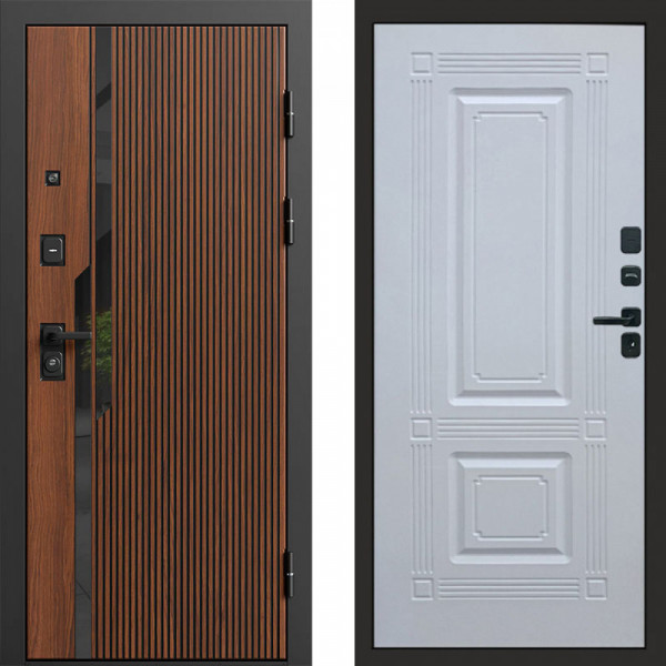 Входная дверь Termo-Door Флекс - Мадрид Белый софт