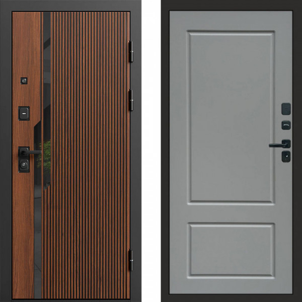 Входная дверь Termo-Door Флекс - Марсель Grey софт