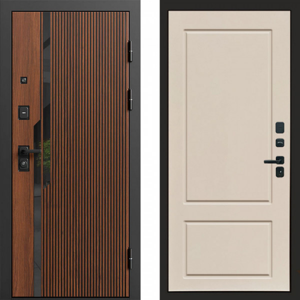 Входная дверь Termo-Door Флекс - Марсель Слоновая кость