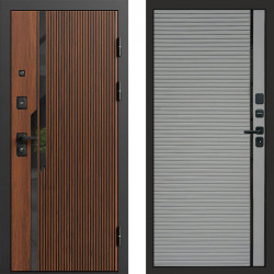 Входная дверь Termo-Door Флекс - Porte Grey софт
