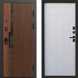 Входная дверь Termo-Door Флекс - Престиж белое дерево