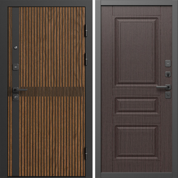 Входная дверь Termo-Door Граунд Дуб - Классика венге