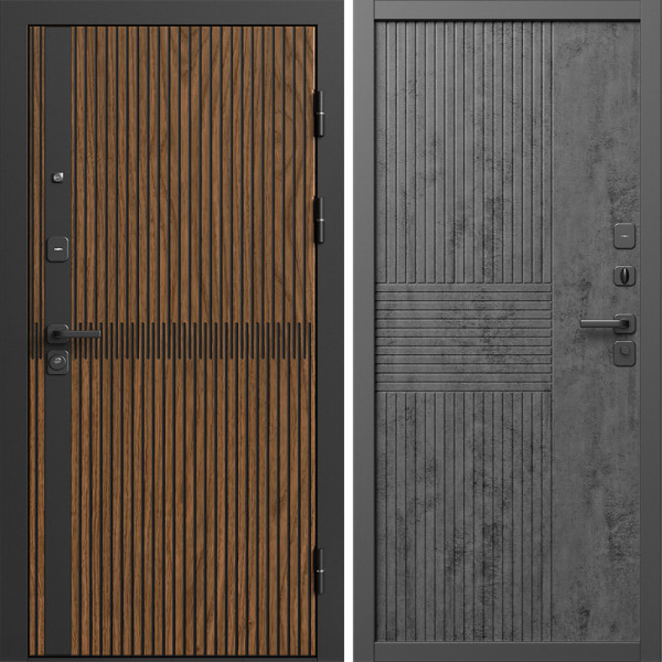 Входная дверь Termo-Door Граунд Дуб - Мастино Бетон темный