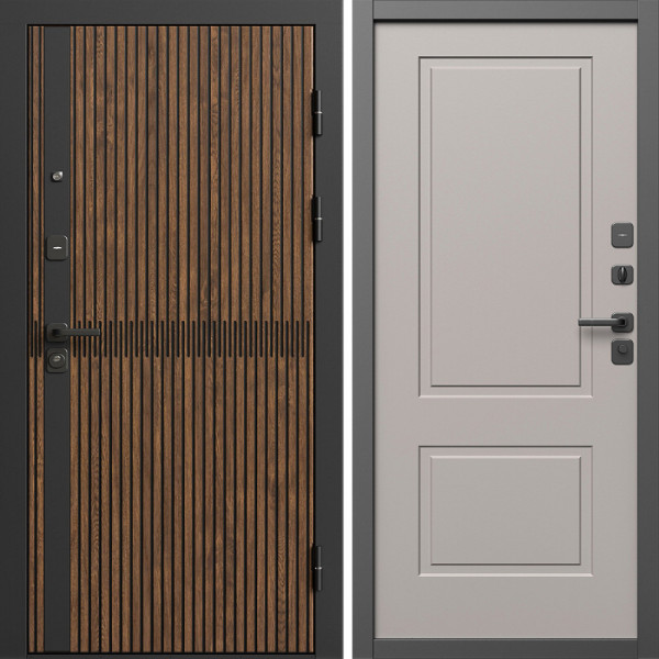 Входная дверь Termo-Door Граунд Дуб - Нео Классика Капучино