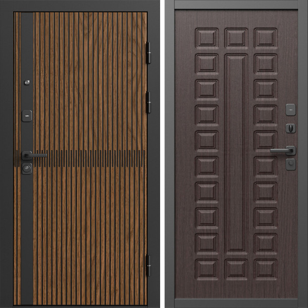Входная дверь Termo-Door Граунд Дуб - Престиж венге