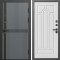Входная дверь Termo-Door Граунд Грей - Арка белое дерево