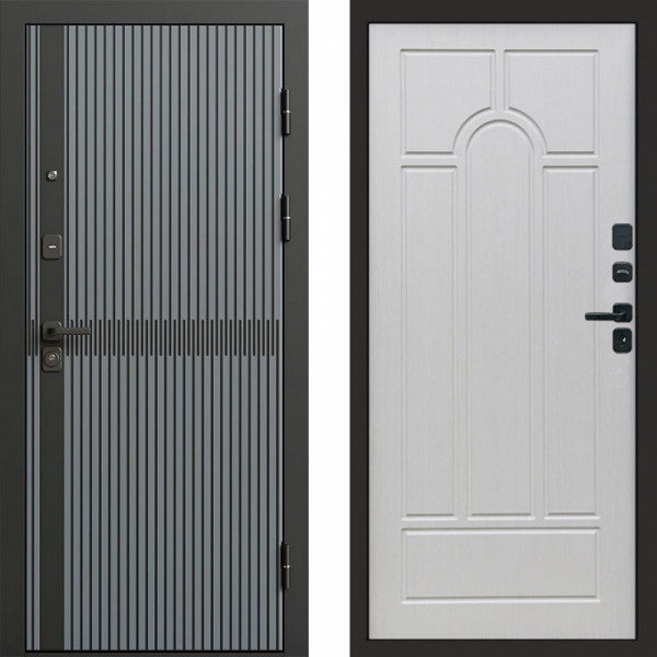 Входная дверь Termo-Door Граунд Грей - Арка лиственница