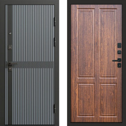 Входная дверь Termo-Door Граунд Грей - Без серии Орех стандарт