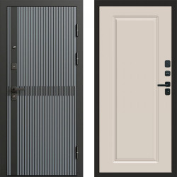 Входная дверь Termo-Door Граунд Грей - Гранд Слоновая кость