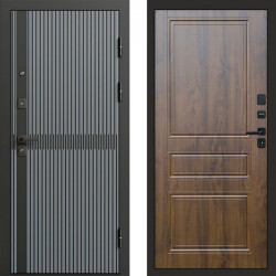 Входная дверь Termo-Door Граунд Грей - Классика дуб