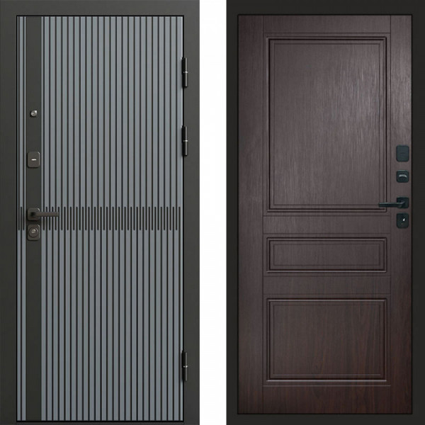 Входная дверь Termo-Door Граунд Грей - Классика венге