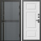 Входная дверь Termo-Door Граунд Грей - Лион Белый софт