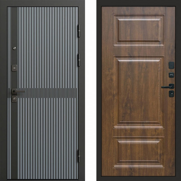 Входная дверь Termo-Door Граунд Грей - Лион Дуб