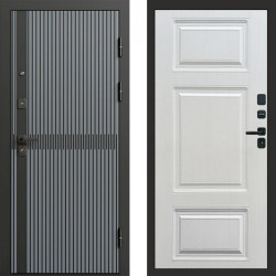 Входная дверь Termo-Door Граунд Грей - Лион Лиственница
