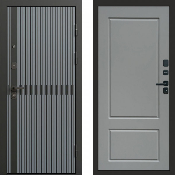 Входная дверь Termo-Door Граунд Грей - Марсель Grey софт