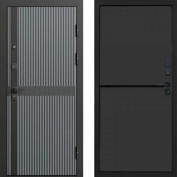 Входная дверь Termo-Door Граунд Грей - Нео Графит