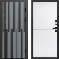 Входная дверь Termo-Door Граунд Грей - Нео White