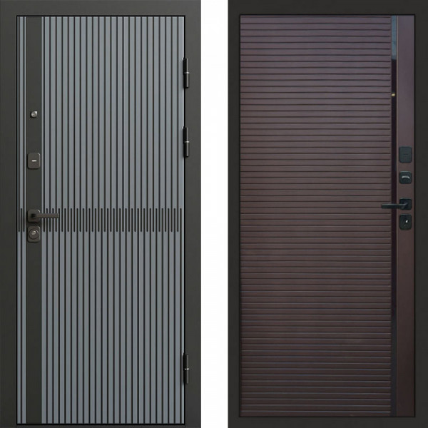 Входная дверь Termo-Door Граунд Грей - Porte Шоколад