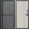 Входная дверь Termo-Door Граунд Грей - Страйп Слоновая Кость