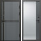 Входная дверь Termo-Door Граунд Грей - Зеркало Фацет Grey софт