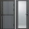 Входная дверь Termo-Door Граунд Грей - Зеркало Grey Софт