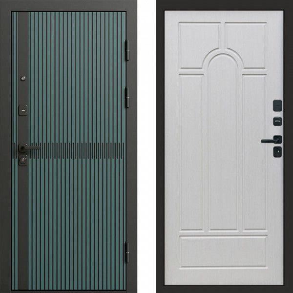 Входная дверь Termo-Door Граунд velutto verde - Арка лиственница